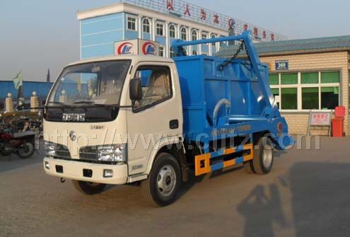 東風(fēng)小金霸擺臂式垃圾車